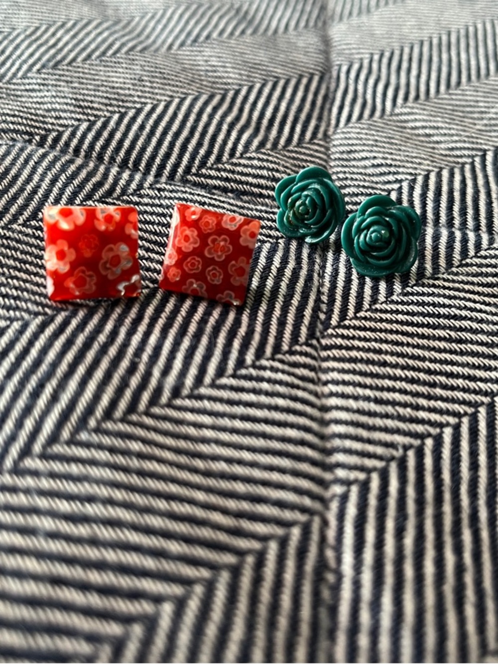 Bundle Floral Motif Earring Bundle